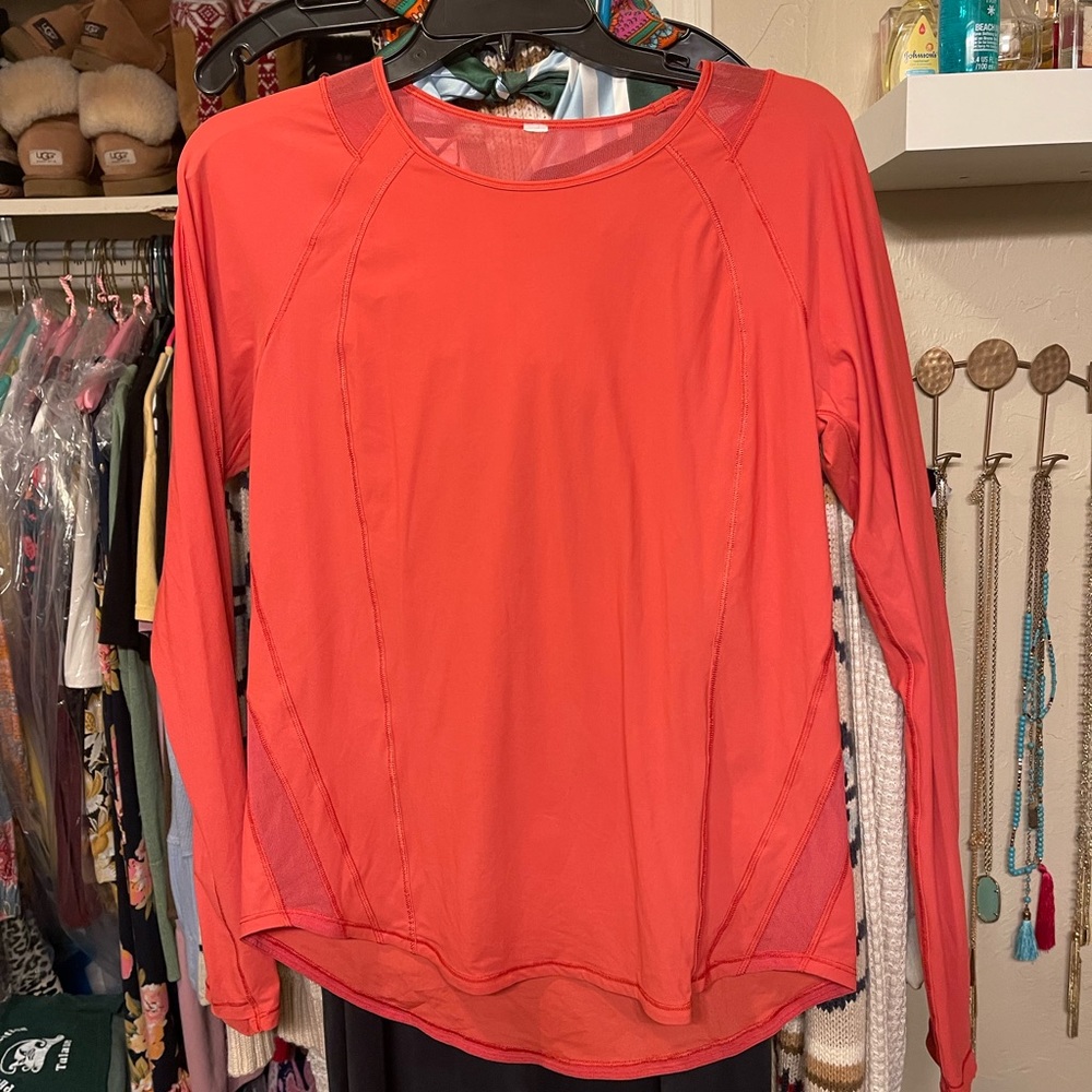 Lululemon Long-sleeve Vented Top
